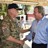 Congressman DeSaulnier with veteran
