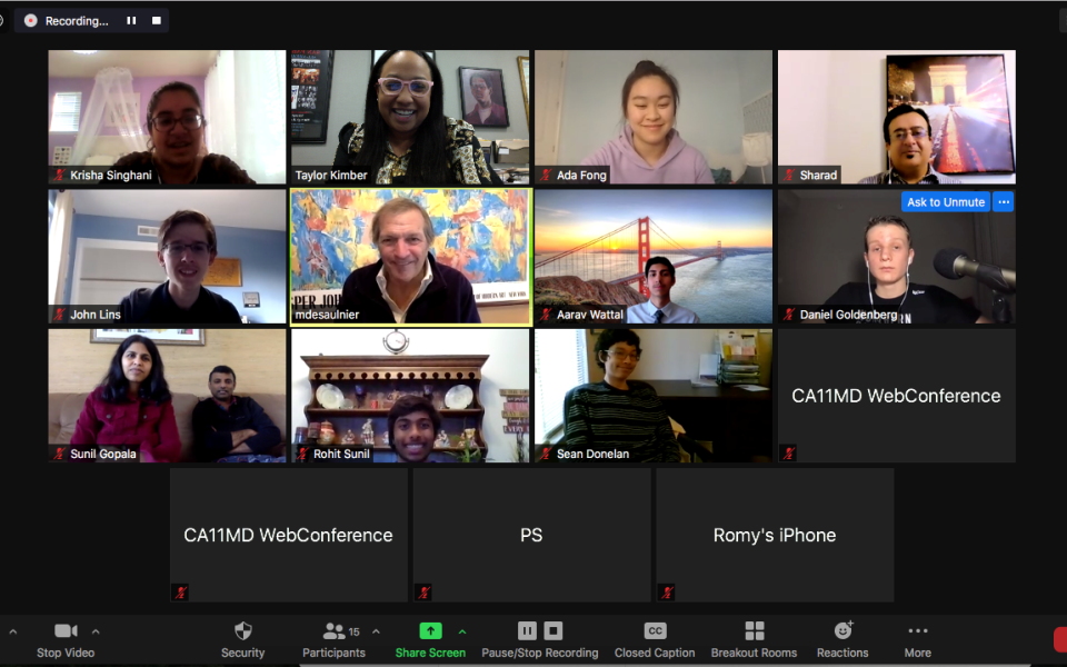 MD at App Challenge Award Ceremony 