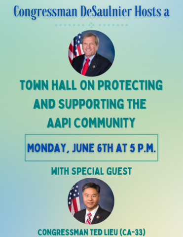Monday June 6 Town Hall graphic