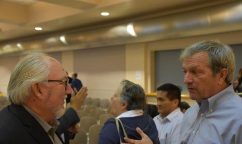 Congressman DeSaulnier at labor conference